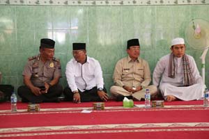Bupati Inhil Hadiri Istighotsah Di Kotabaru Kecamatan Keritang